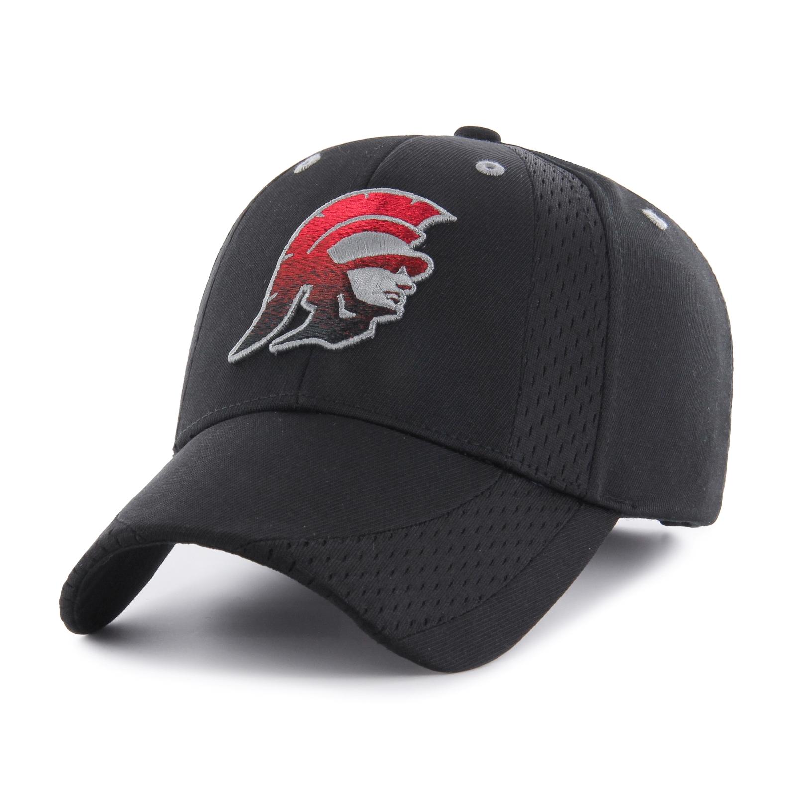 USC Trojans Women's 47 Brand Black Sparkle Script Clean Up